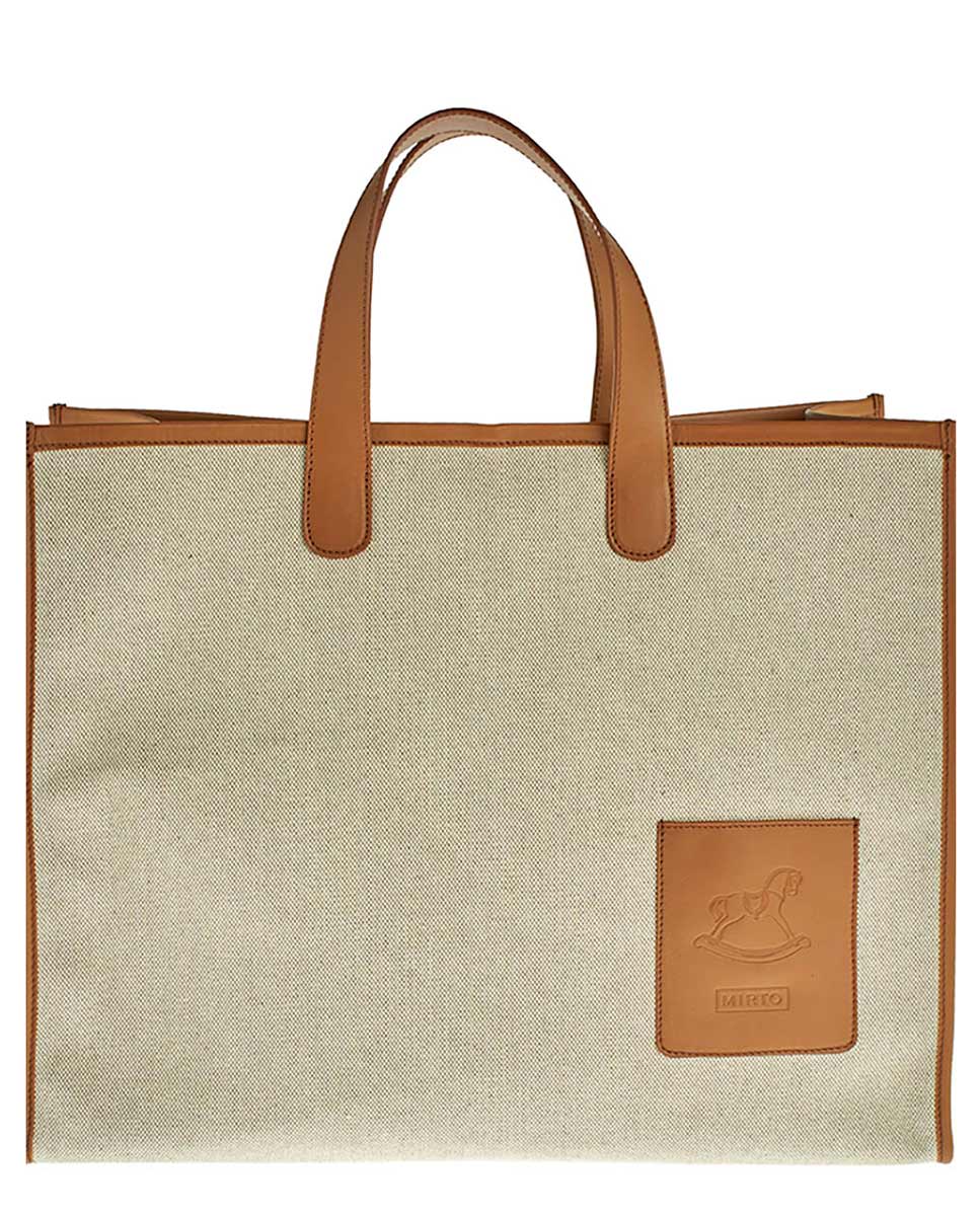 Bolso shopper canvas grande - Image 6