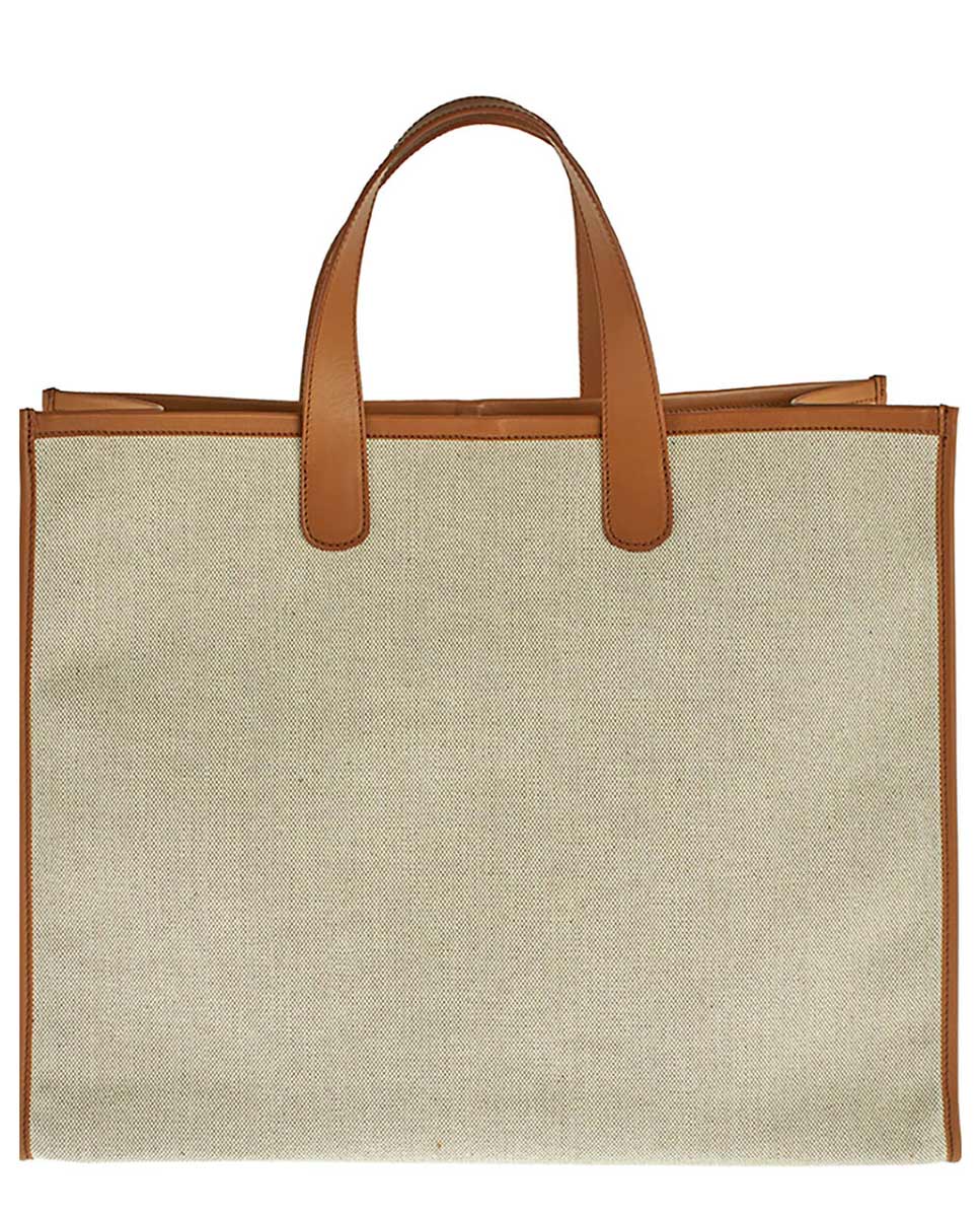 Bolso shopper canvas grande - Image 7