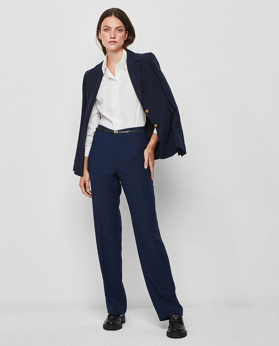 Camisa blanca de algodón - Image 3