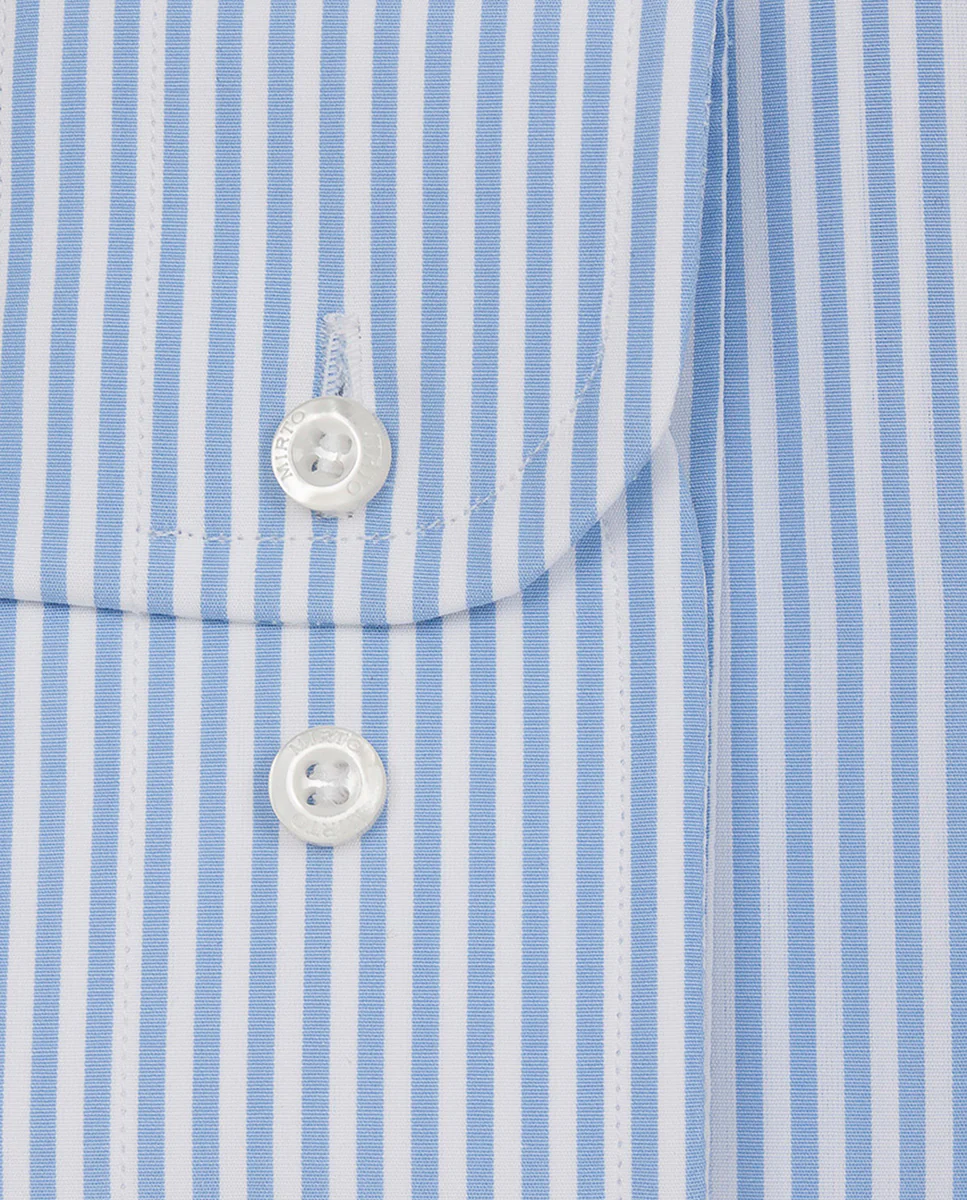 Camisa vestir rayas azul - Image 6