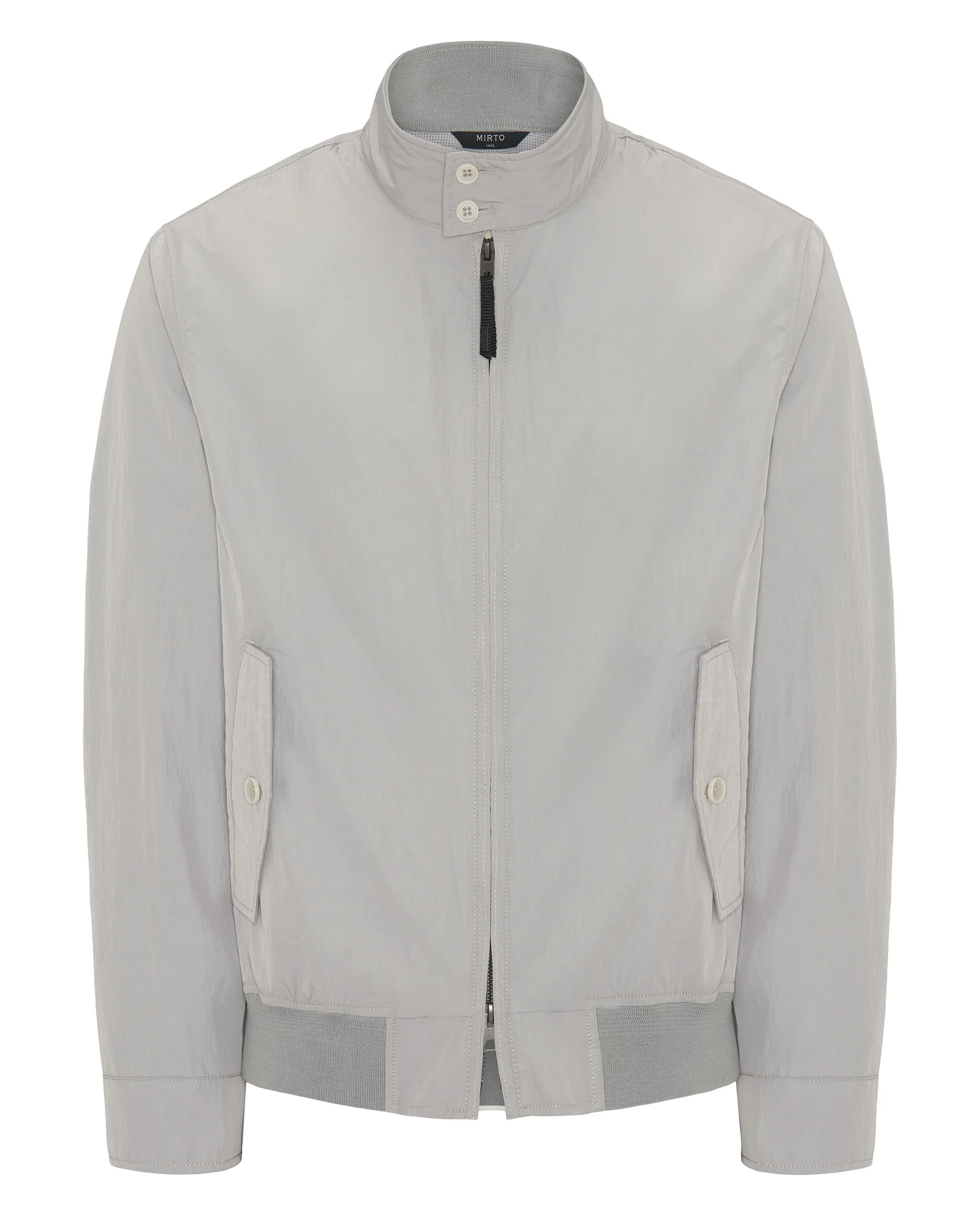 Cazadora Harrington gris claro - Image 4