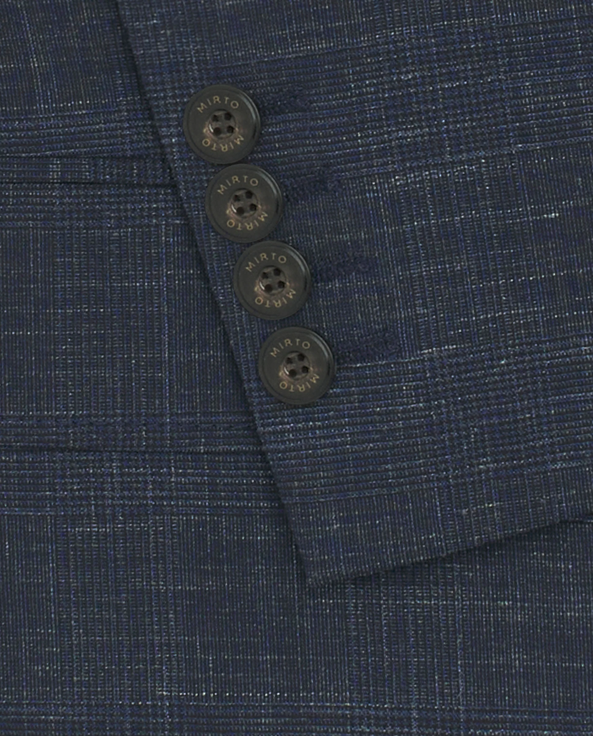 Chaqueta azul marino cuadro Príncipe de Gales - Image 5
