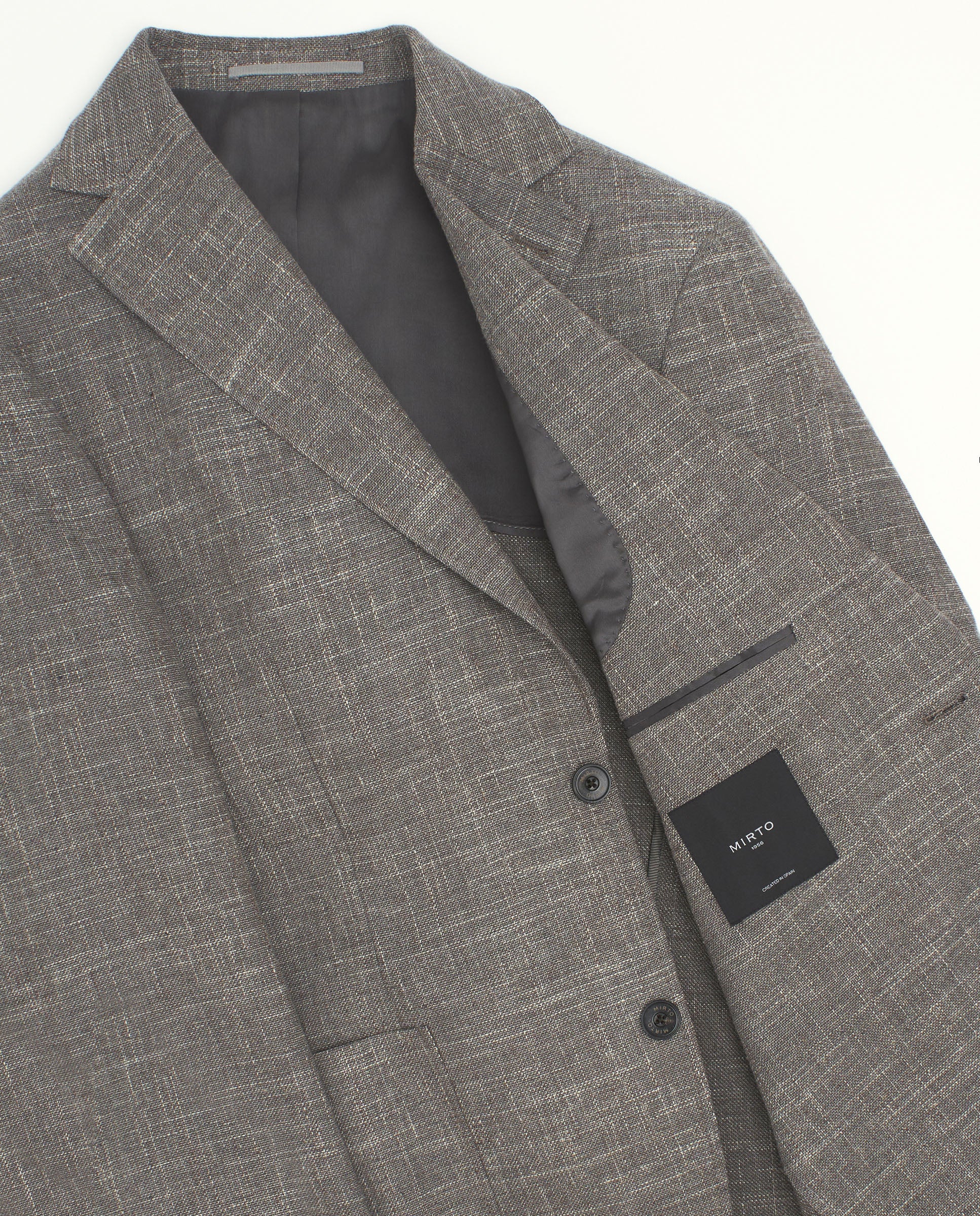 Chaqueta tostada efecto rústico - Image 3