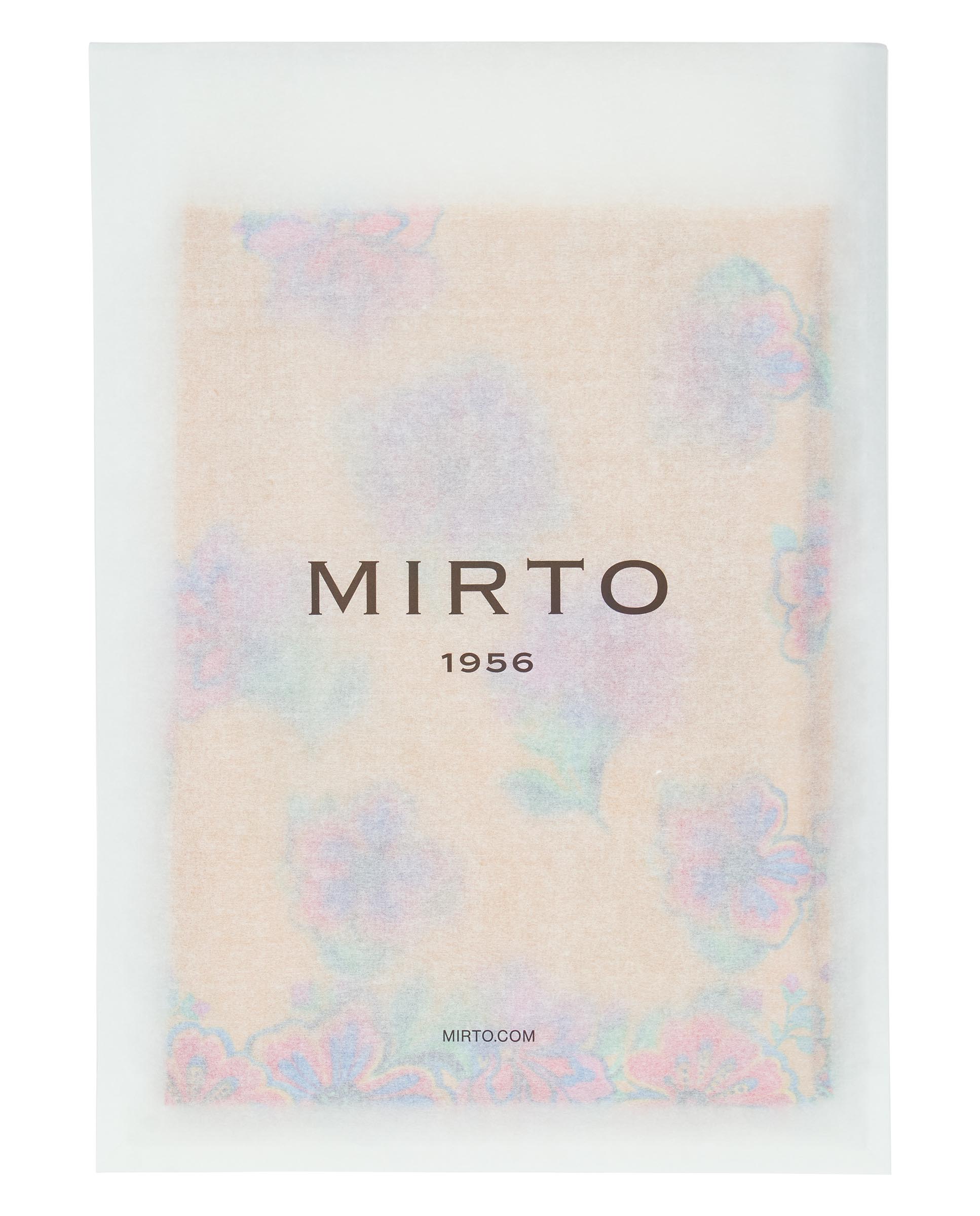 Pañuelo de seda estampado floral multicolor - Image 4